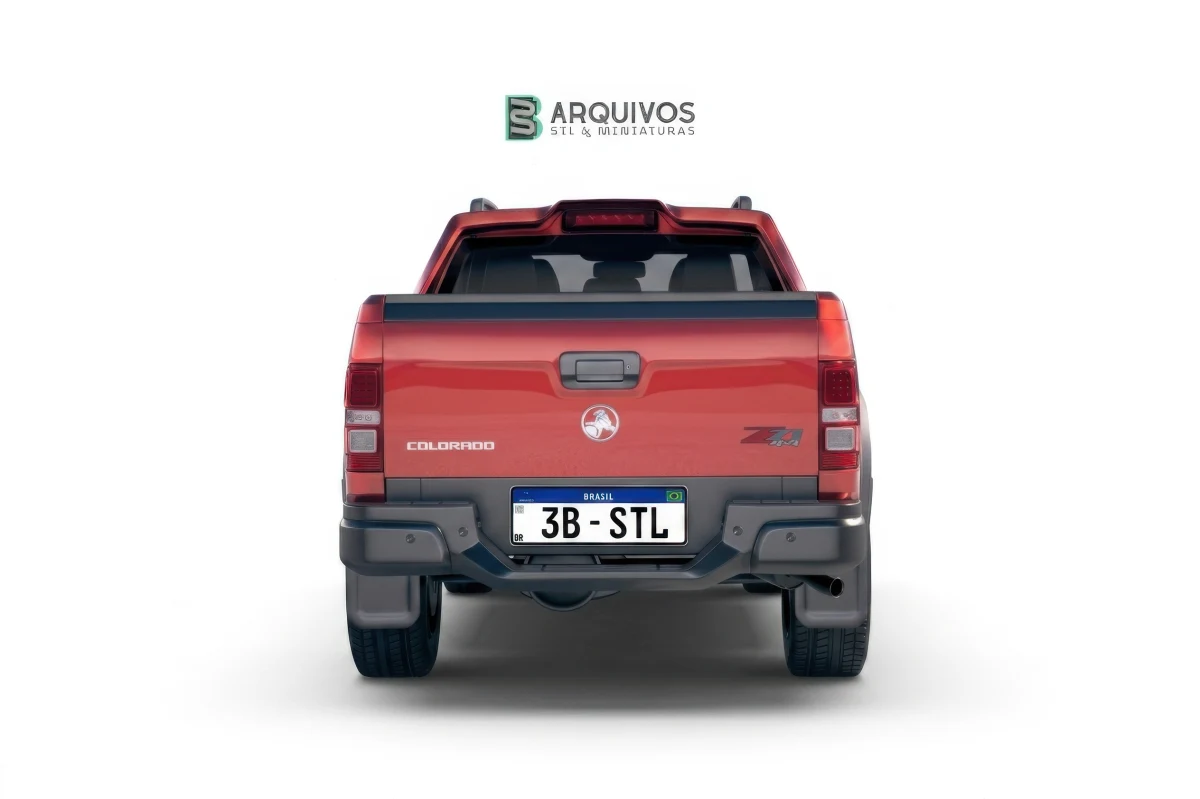 Modelo 3D STL - Holden Colorado DoubleCab 2020 — foto 6